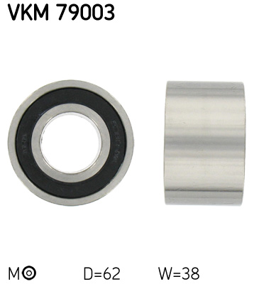 SKF Feszítőgörgő, vezérműszíj VKM79003_SKF